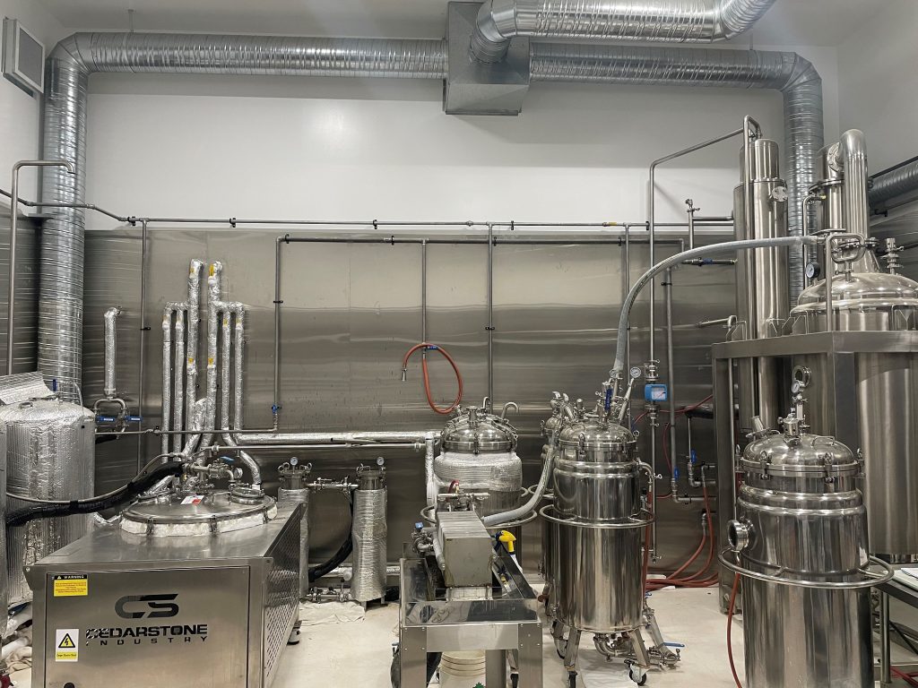 Cannabis processing equipment